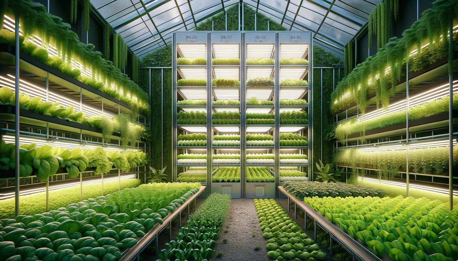 Evaporative-cooled greenhouse